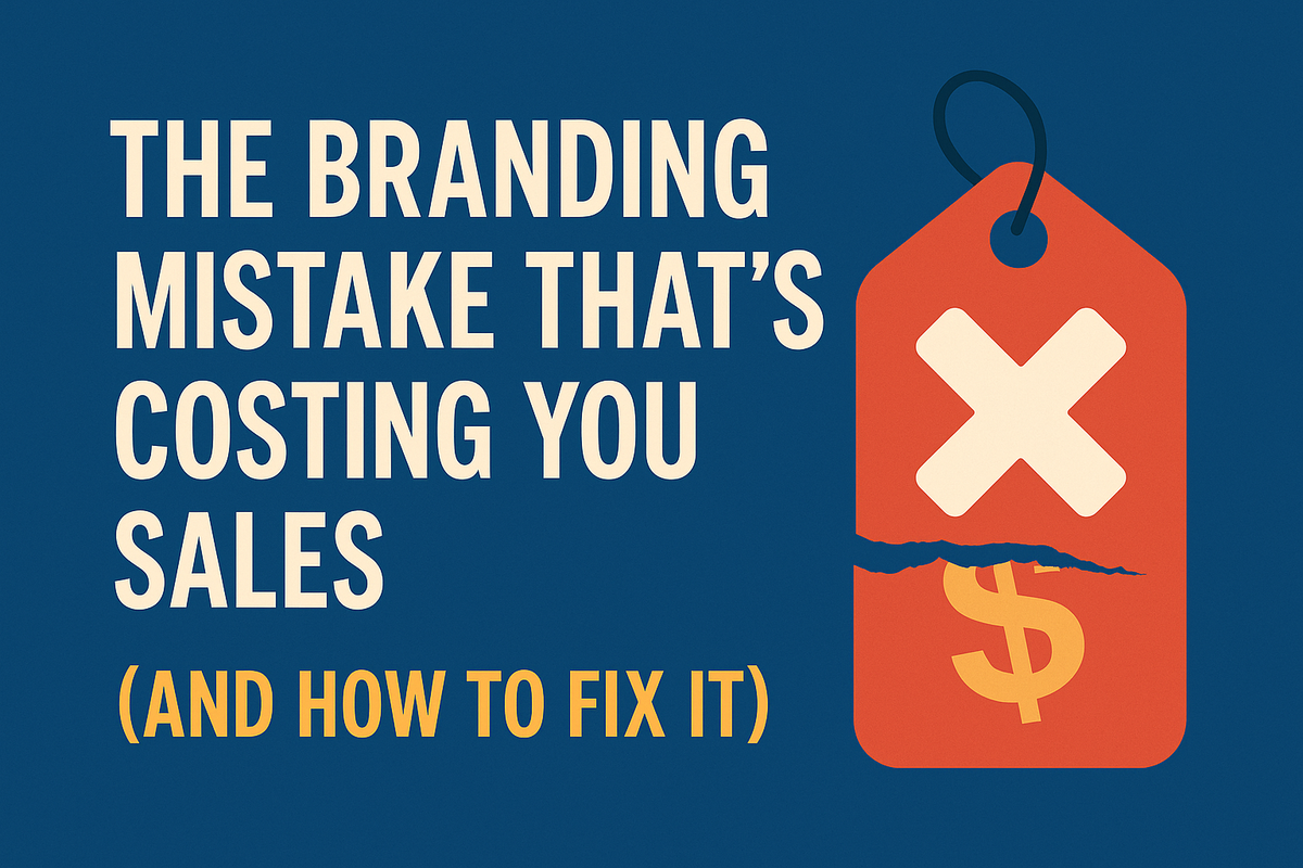 The Branding Mistake That’s Costing You Sales (And How to Fix It
