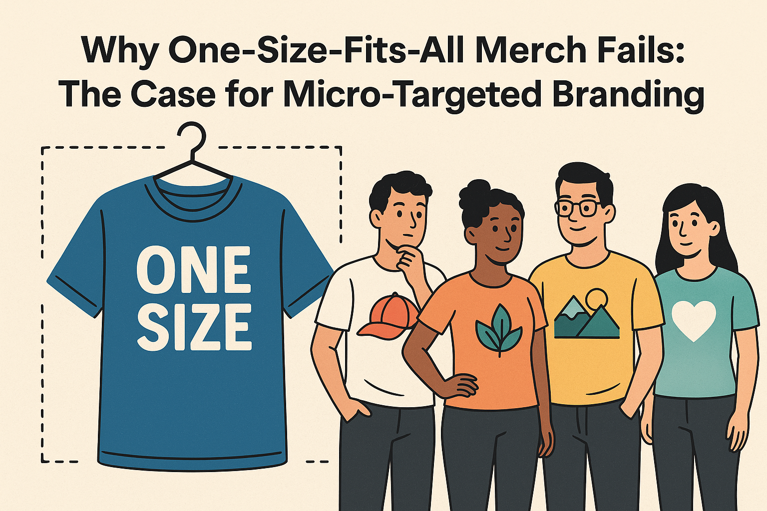 Why one-size fits merch fails and the micro-targeted-branding-merch- Imprint Connect
