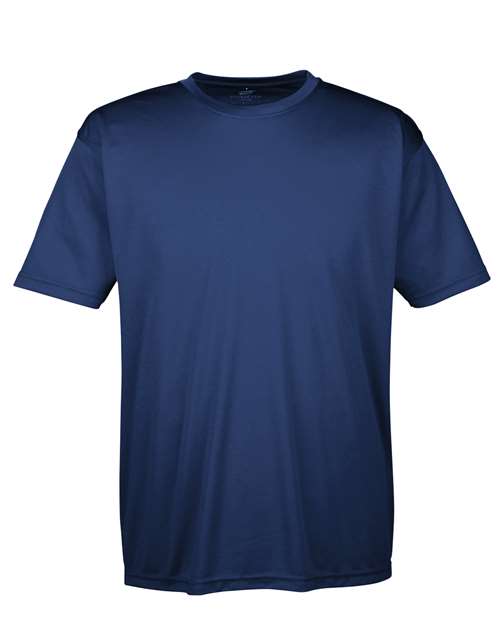 Navy blue Tshirt Printing on a white background