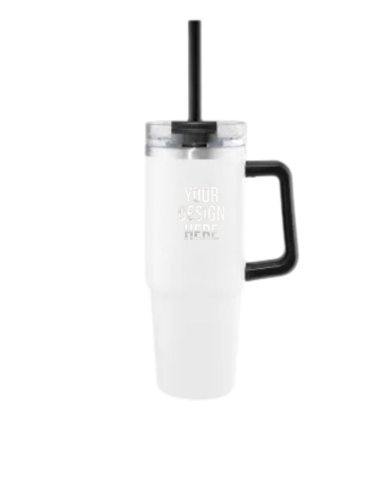 Travel Mug with Straw