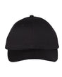 Black baseball Embroidery cap on a white background