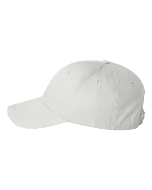 White Embroidery cap on a white background