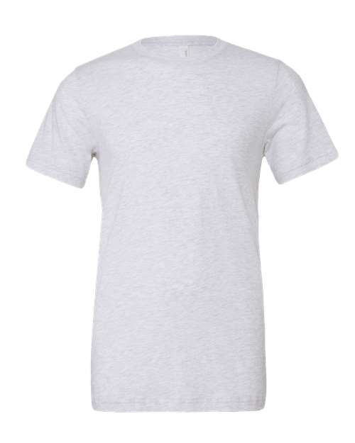 Plain white Embroidery t-shirt on a white background