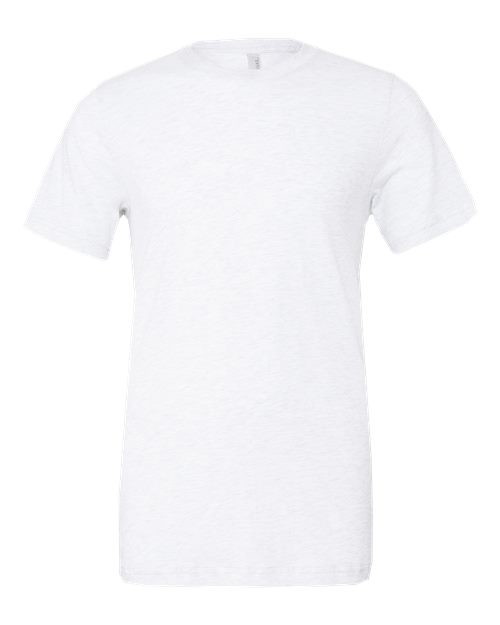 Plain white Embroidery t-shirt on a white background