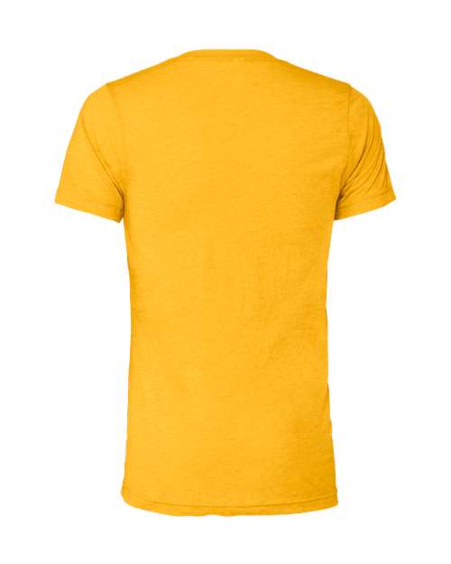 Yellow Embroidery t-shirt on a white background