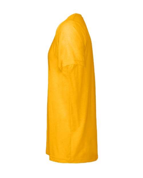 Yellow Embroidery  t-shirt on a white background