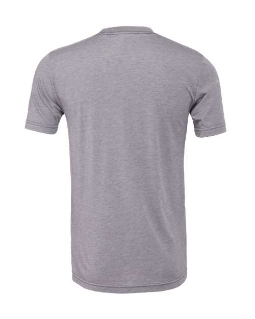 Gray Embroidery t-shirt on a white background