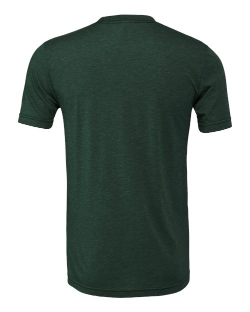 Green Embroidery t-shirt on a white background