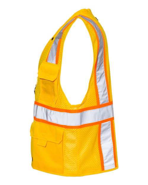 Kishigo Unisex EV Series® Enhanced Visibility Multi-Pocket Mesh Vest
