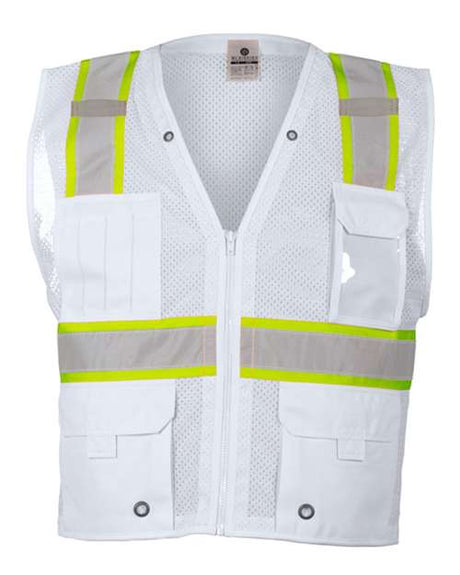 Kishigo Unisex EV Series® Enhanced Visibility Multi-Pocket Mesh Vest