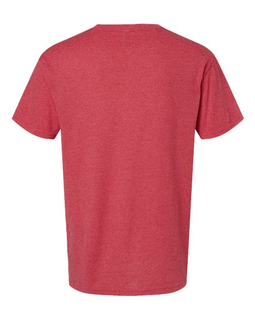 Red t-shirt on a white background