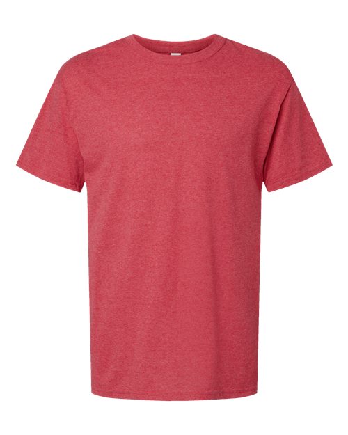 Red t-shirt on a white background