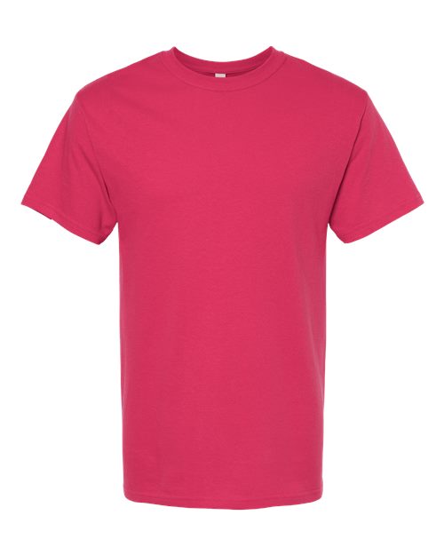 Red t-shirt on a white background