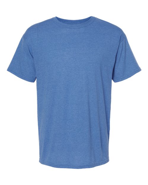 Blue t-shirt on a white background