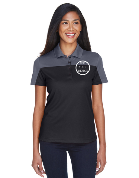 Imprint Connect-CORE365 Ladies' Balance Colorblock Performance Piqué Polo. Design Yours Today. Custom embroidery
CORE365 Ladies' Balance Colorblock Performance Piqué Polo
