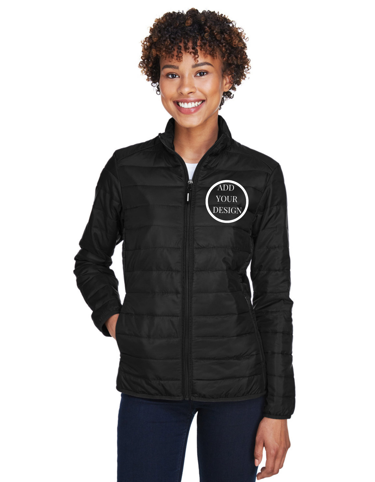 Imprint Connect-CORE365 Ladies' Prevail Packable Puffer Jacket. Design Yours Today. Custom embroidery
CORE365 Ladies' Prevail Packable Puffer Jacket