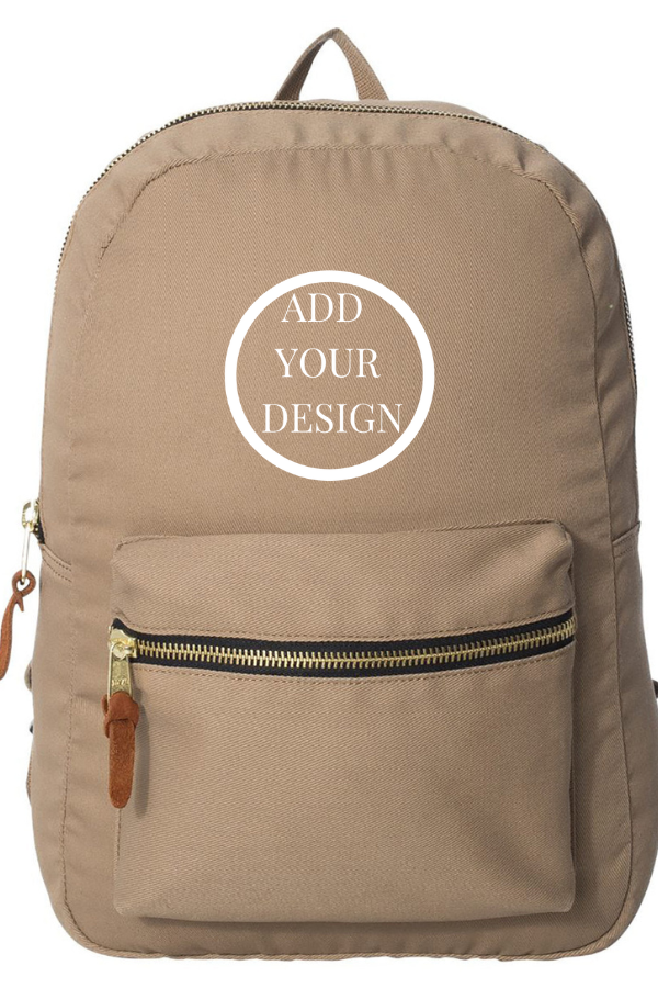 Imprint Connect-Hardware Heritage Canvas Backpack. Design Yours Today. Custom embroidery
Hardware Heritage Canvas Backpack