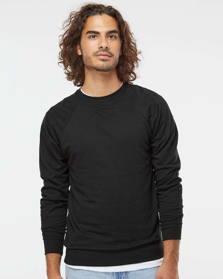 Independent Trading Co. - Men's Icon Lightweight Loopback Terry Crewneck