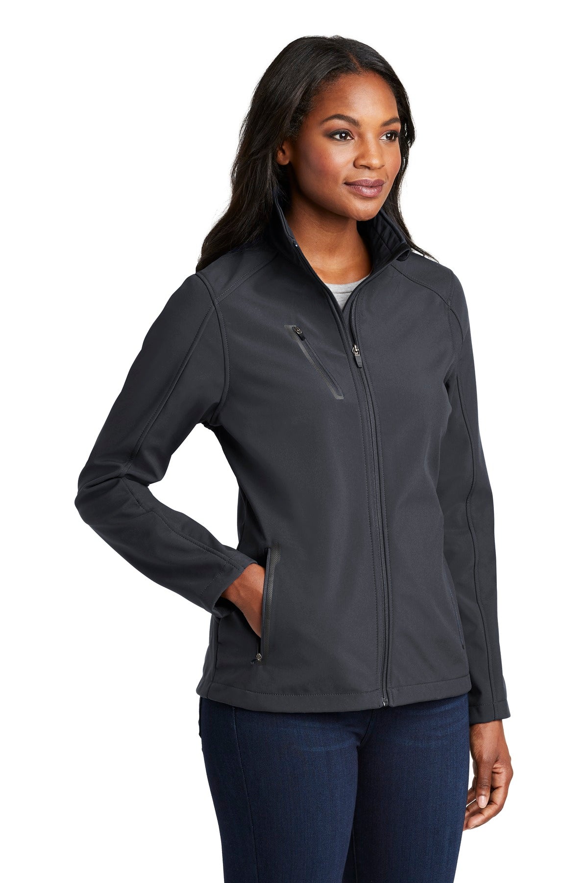 Port Authority Women's Welded Soft Shell Jacket. L324