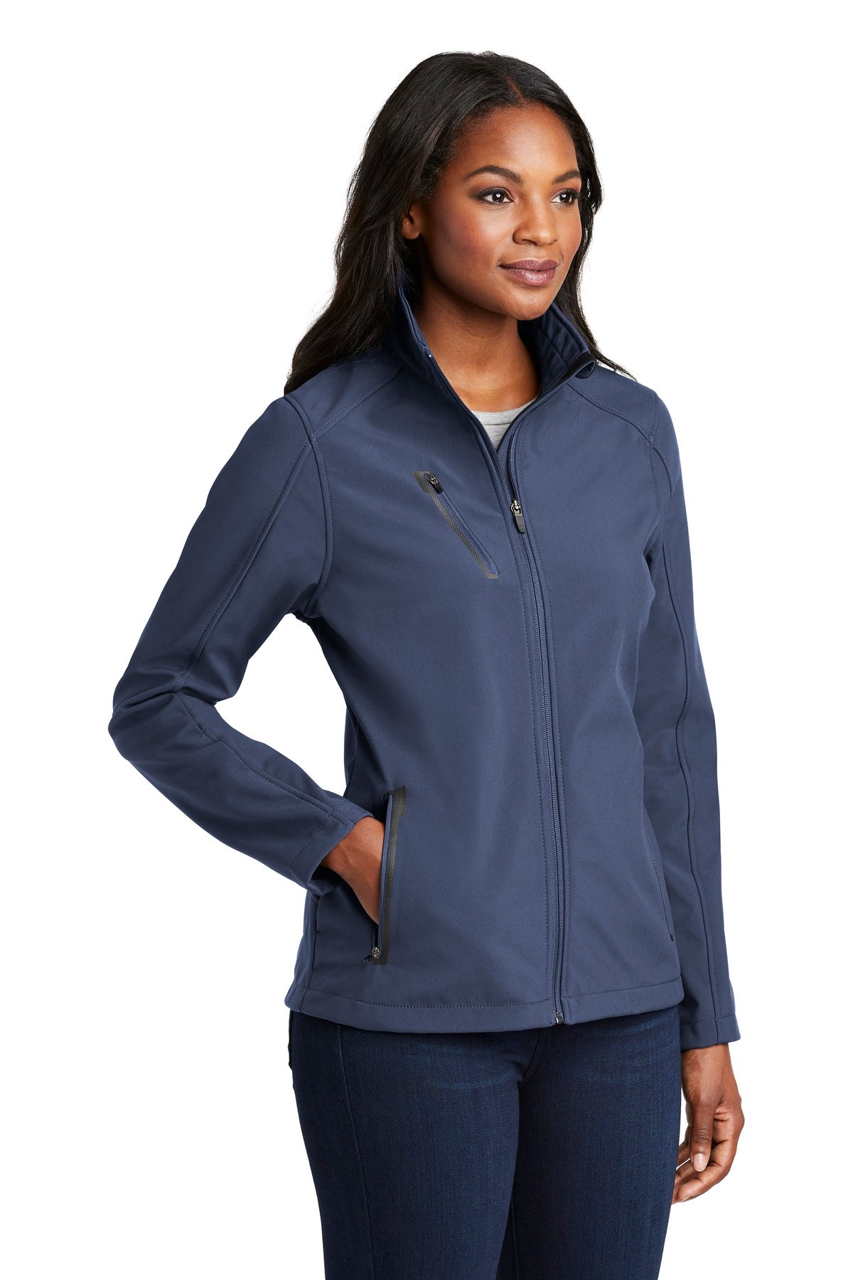 Port Authority Women's Welded Soft Shell Jacket. L324