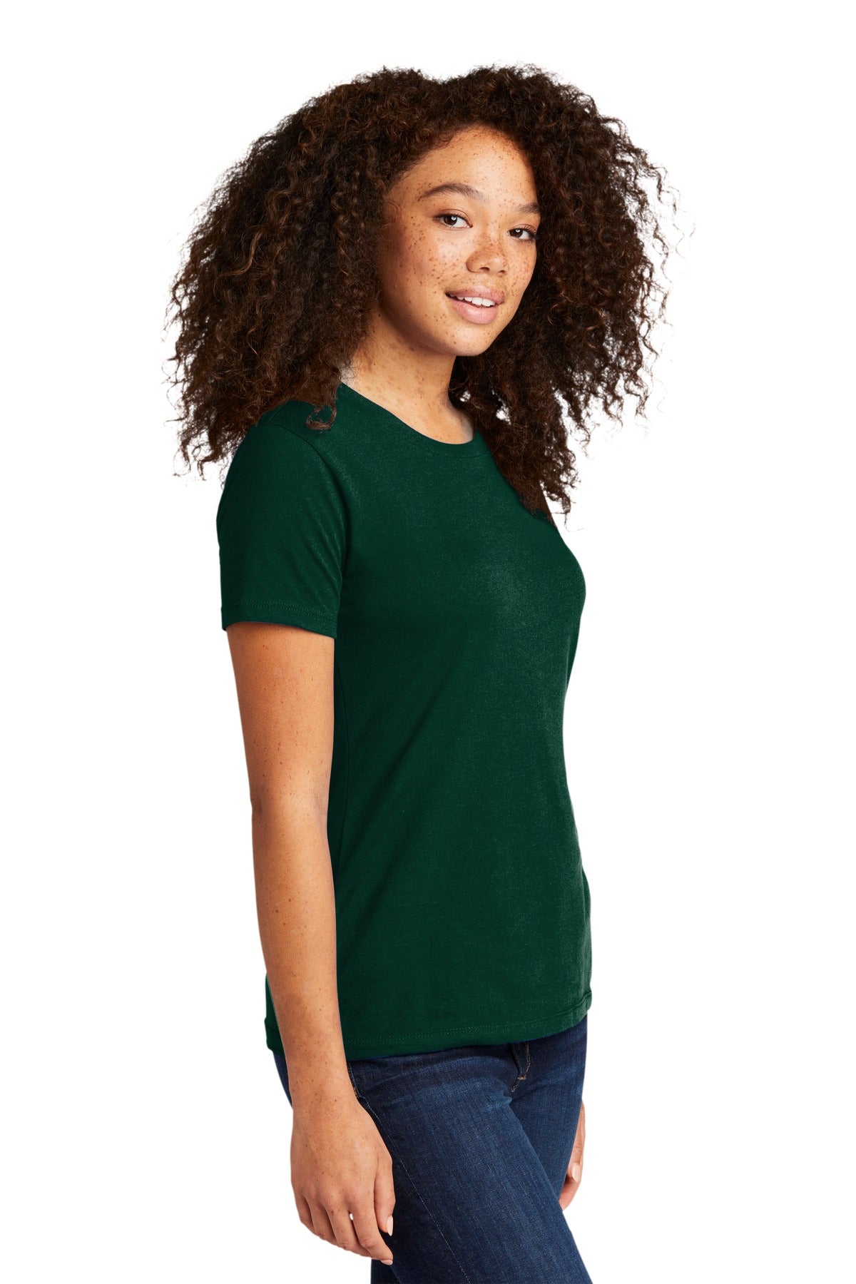 Next Level Apparel Women's Cotton Tee. NL3900