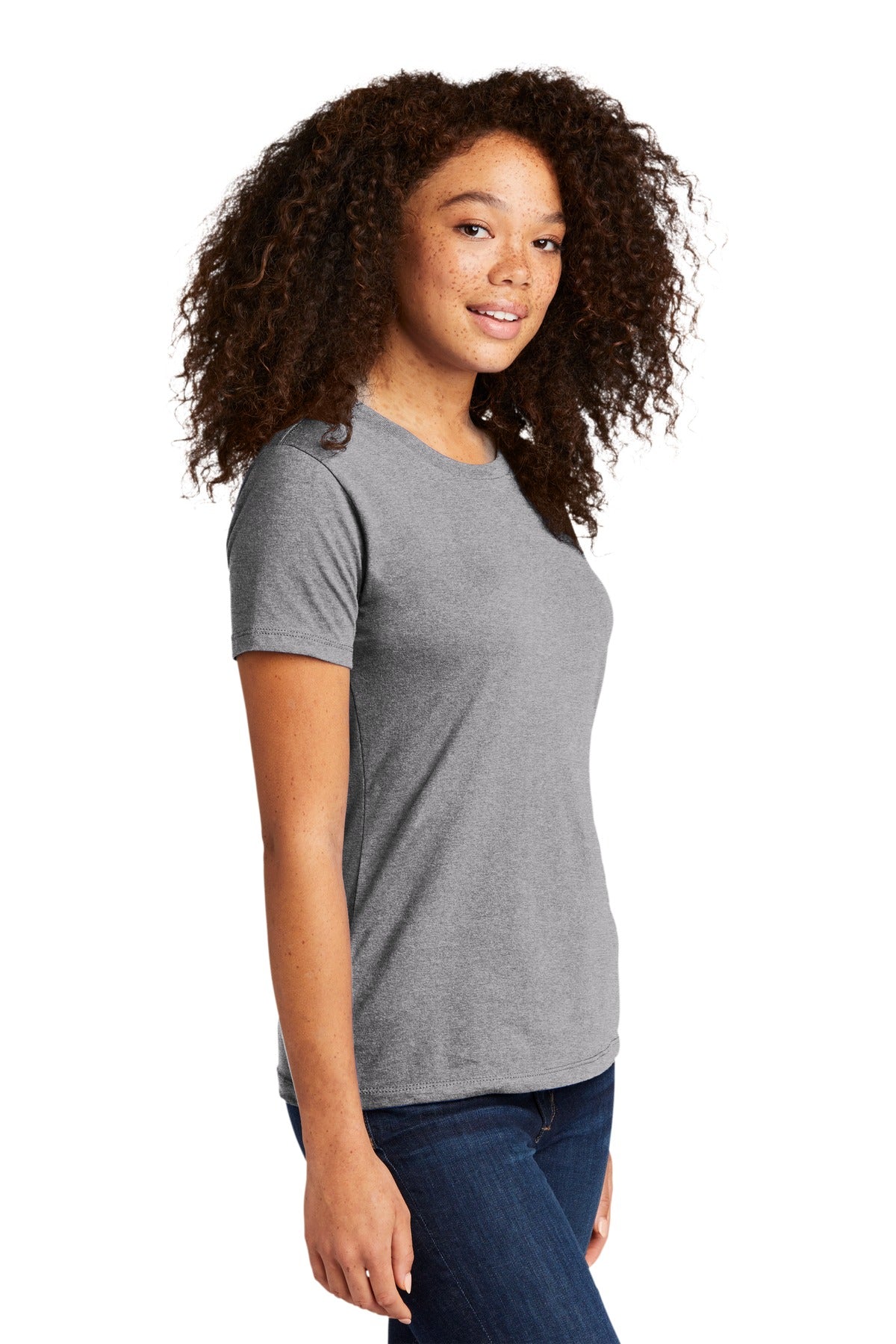 Next Level Apparel Women's Cotton Tee. NL3900