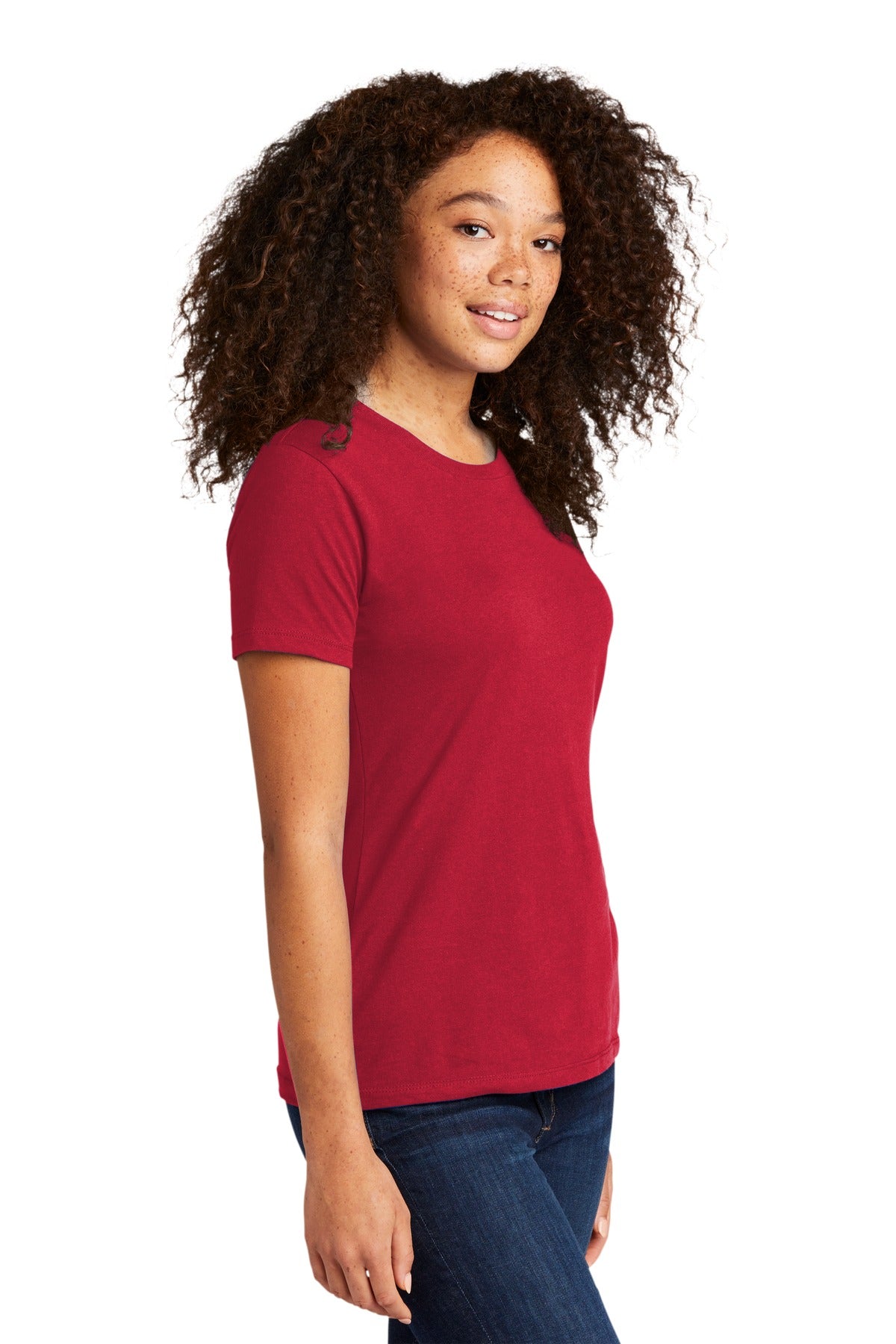 Next Level Apparel Women's Cotton Tee. NL3900