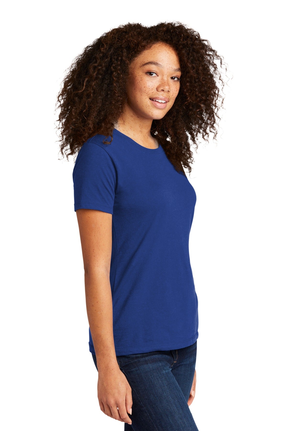 Next Level Apparel Women's Cotton Tee. NL3900