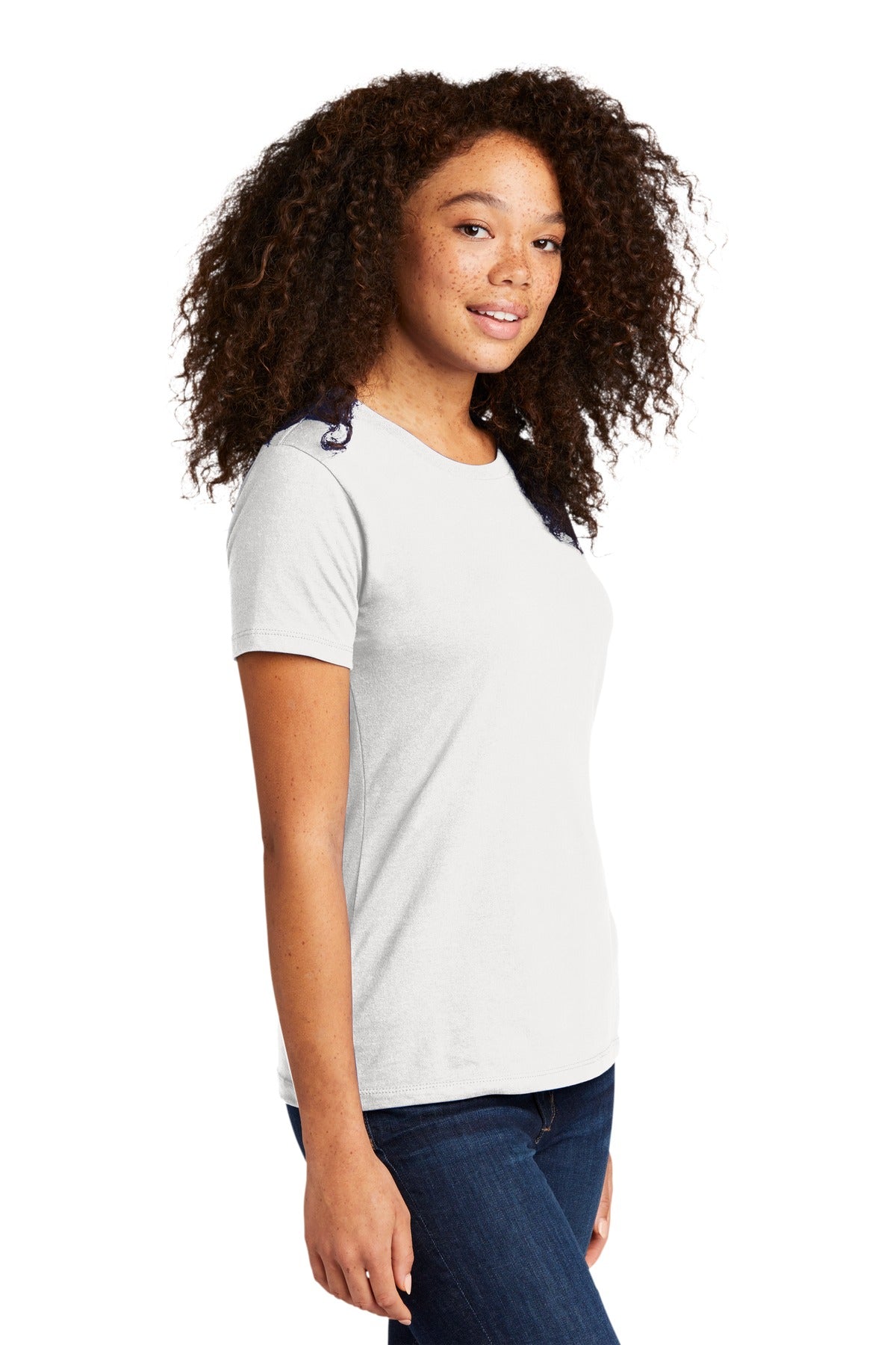 Next Level Apparel Women's Cotton Tee. NL3900