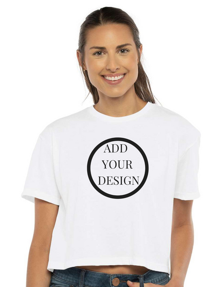 Imprint Connect- Next Level - Women's Ideal Crop Top. Design Yours Today. Custom Screen Printing, Direct-to-film, Direct-to-Garment
Next Level - Women's Ideal Crop Top