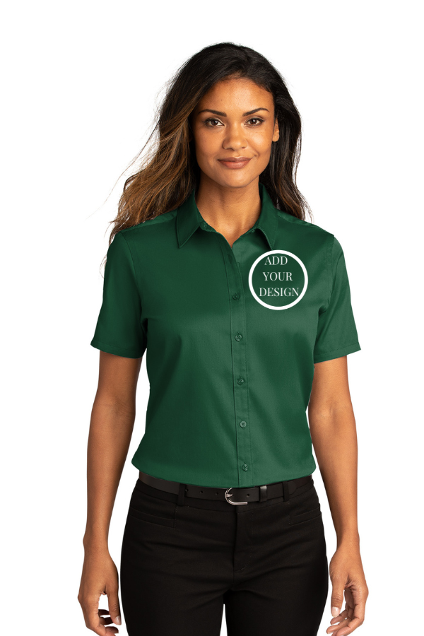 Imprint Connect- Port Authority® Ladies Short Sleeve SuperPro React ™ Twill Shirt Design Yours Today. Custom embroidery
Port Authority® Ladies Short Sleeve SuperPro React ™ Twill Shirt