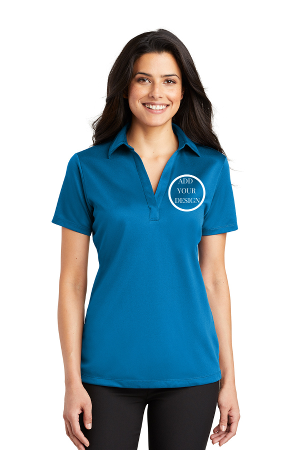 Imprint Connect- Port Authority® Ladies Silk Touch™ Performance Polo Design Yours Today. Custom embroidery
Port Authority® Ladies Silk Touch™ Performance Polo