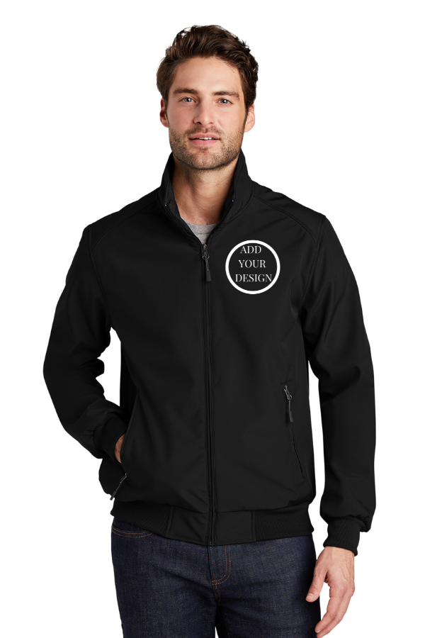 Imprint Connect- Port Authority® Men's Soft Shell Bomber Jacket Design Yours Today. Custom embroidery
Port Authority® Men's Soft Shell Bomber Jacket