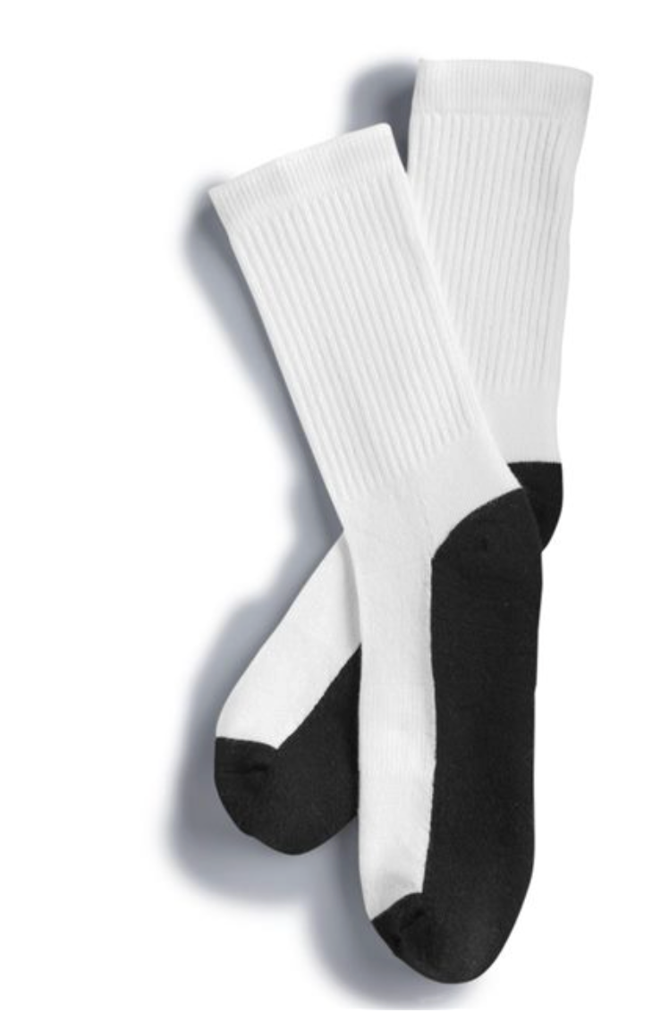 USA-Made Crew Socks For Sublimation