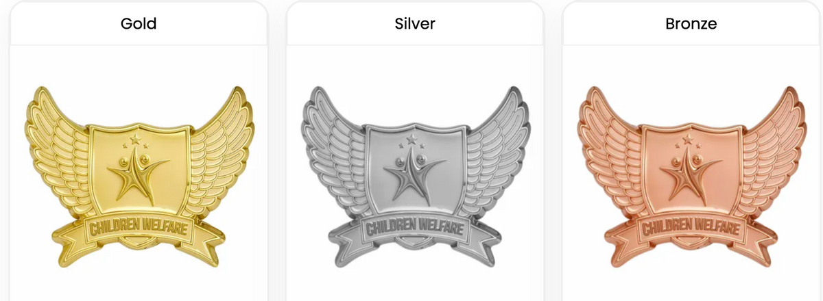 Custom Shield Lapel Badge