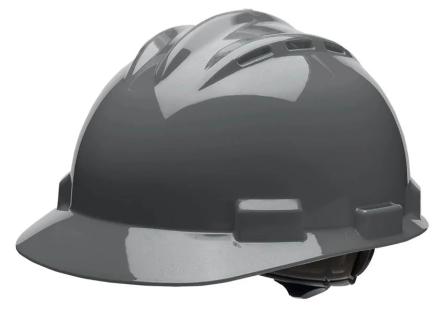 Bullard® Standard Vented Hard Hat 4-Point Ratchet Suspension - S62