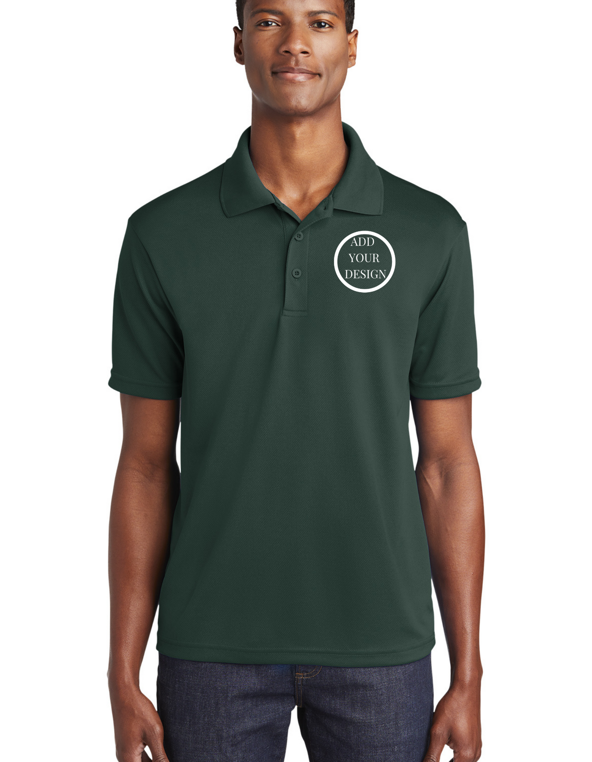 Imprint Connect- Sport-Tek® Men's PosiCharge® RacerMesh® Polo Design Yours Today. Custom embroidery
Sport-Tek® Men's PosiCharge® RacerMesh® Polo