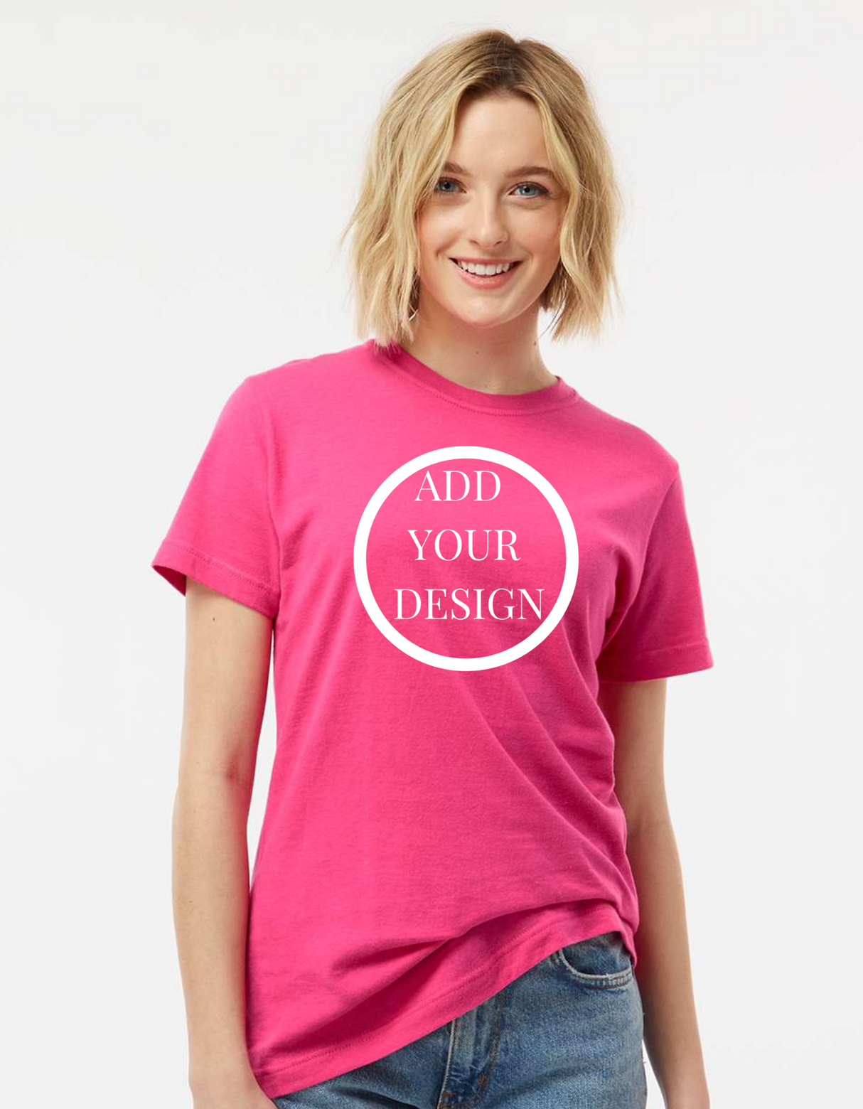 Imprint Connect-Tultex - Women's Fine Jersey Classic Fit T-Shirt Design Yours Today. Custom Screen Printing, Direct-to-film, Direct-to-Garment
Tultex - Women's Fine Jersey Classic Fit T-Shirt