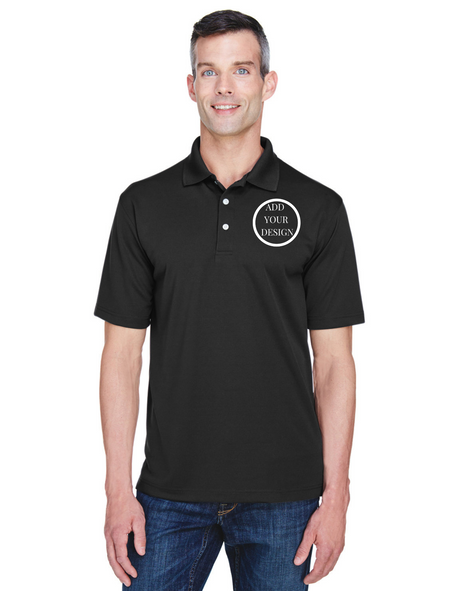 Imprint Connect- UltraClub Men's Cool & Dry Stain-Release Performance Polo Design Yours Today. Custom embroidery
UltraClub Men's Cool & Dry Stain-Release Performance Polo
