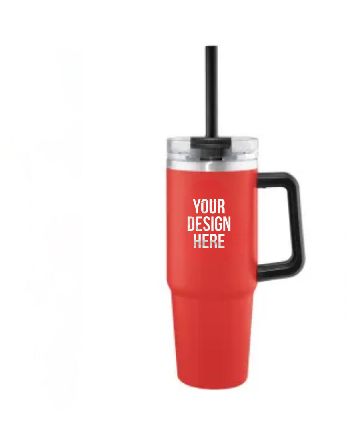 Travel Mug with Straw