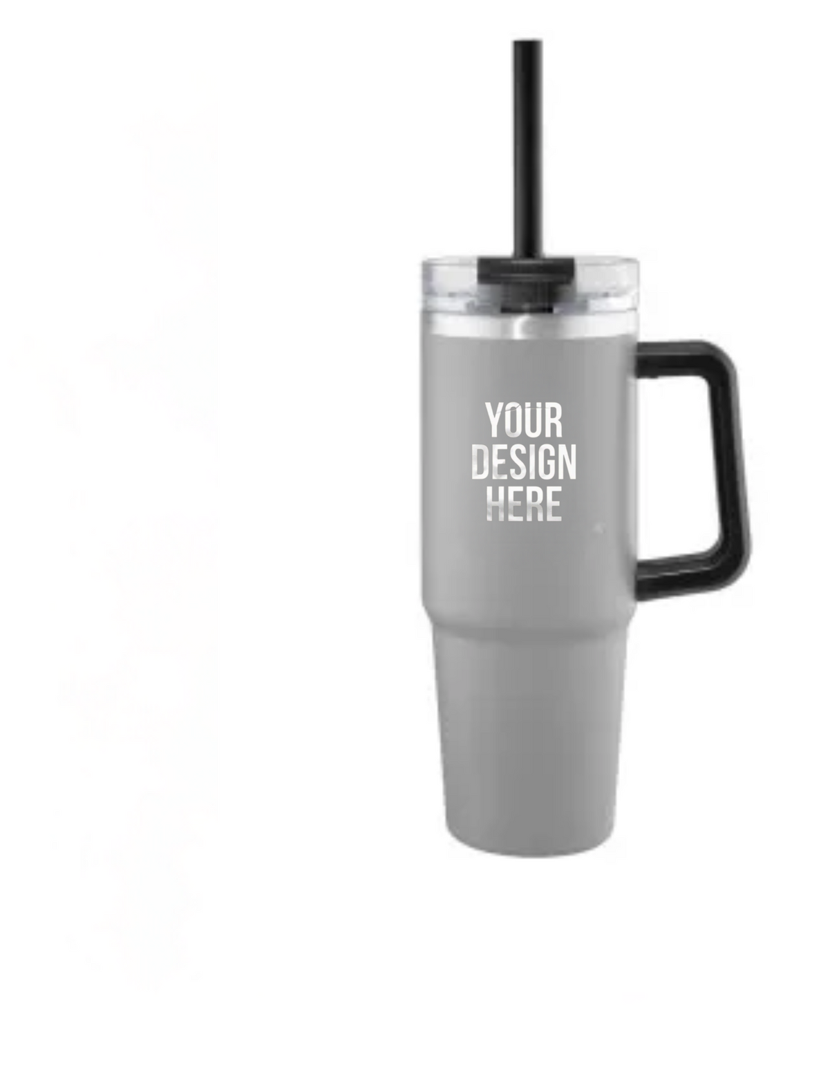 Travel Mug with Straw