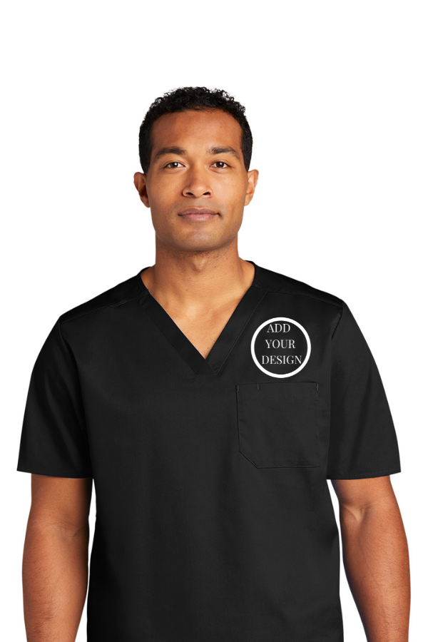 Imprint Connect - Wink™ WorkFlex™ Chest Pocket V-Neck Scrub Top Design Yours Today. Custom embroidery
Wink™ WorkFlex™ Chest Pocket V-Neck Scrub Top