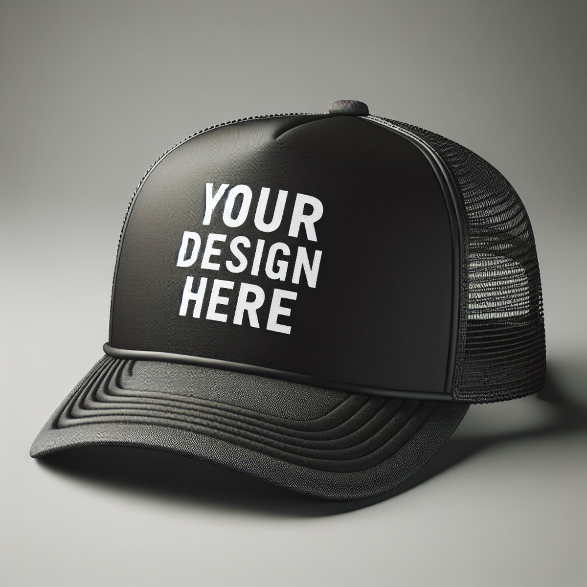 A Sleek Looking Custom Trucker Hat