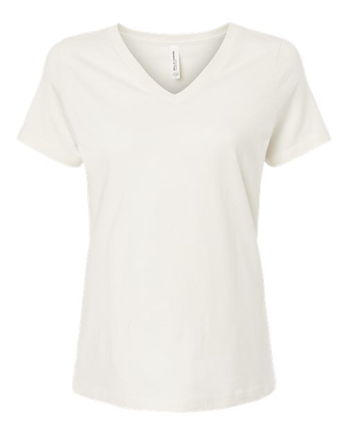 Bella + Canvas Women's Relaxed Fit V-Neck T-Shirt