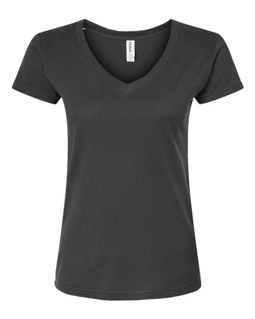 Women's Fine Jersey V-Neck T-Shirt