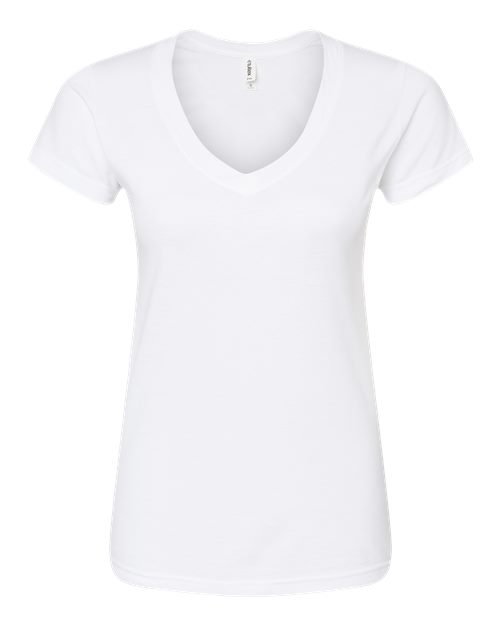 Women's Fine Jersey V-Neck T-Shirt