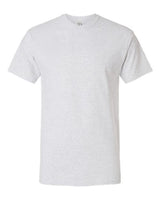 Plain white Embroidery t-shirt on a white background