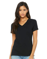 Bella + Canvas Women's Relaxed Fit V-Neck T-Shirt