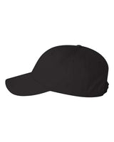 Black baseball Embroidery cap on a white background