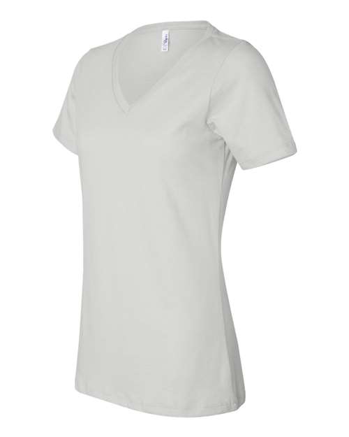 Bella + Canvas Women's Relaxed Fit V-Neck T-Shirt